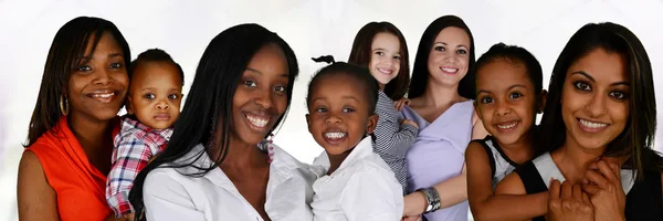 Mothers With Children — Stock Photo, Image