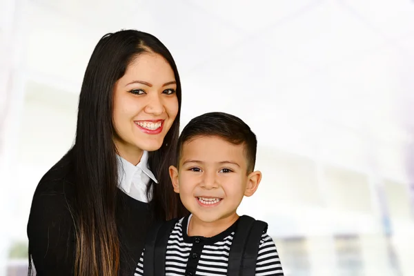 Mère et fils — Photo