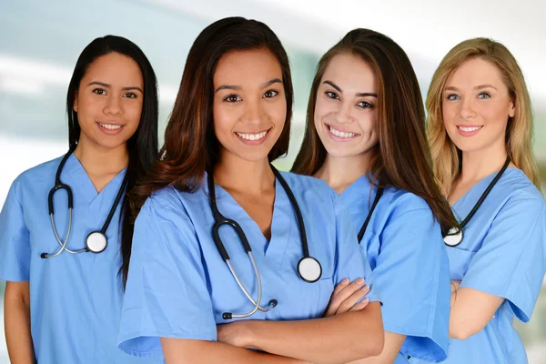 Grupa pielęgniarek — Zdjęcie stockowe