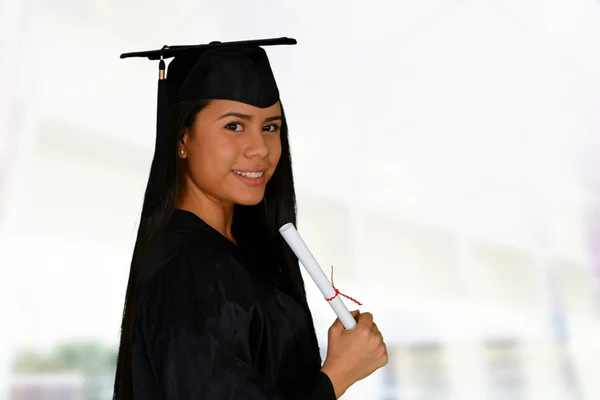 Formatura de jovens estudantes — Fotografia de Stock