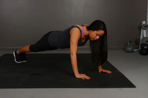 Gym Övning — Stockfoto