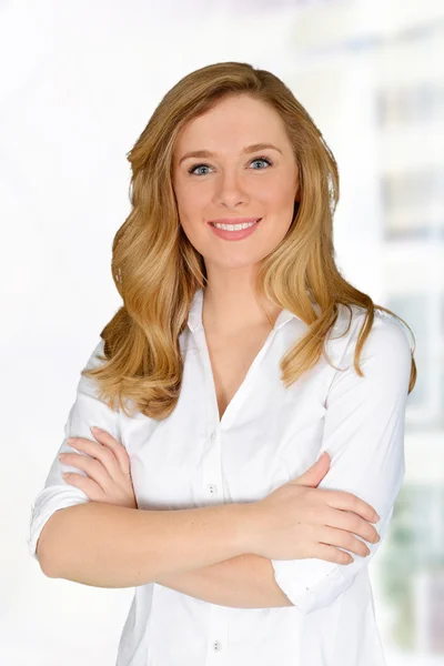 Young blonde woman — Stock Photo, Image