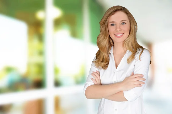 Young blonde woman — Stock Photo, Image