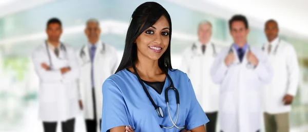 Doctors and Nurse — Stock Photo, Image