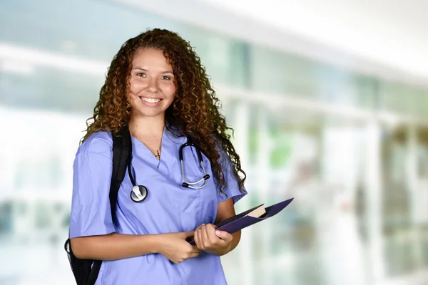 Krankenschwester in der Schule — Stockfoto