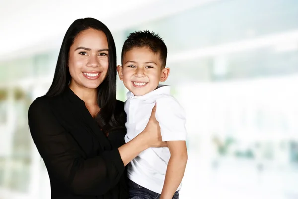 Mutter und Sohn — Stockfoto