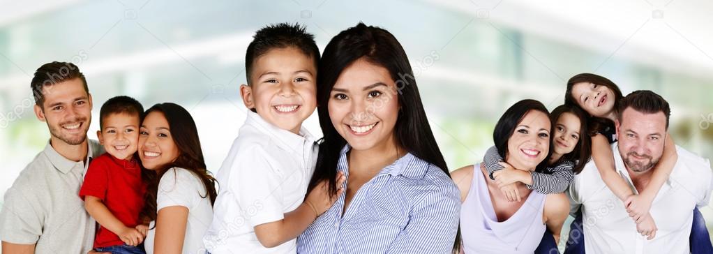 Happy Young Families