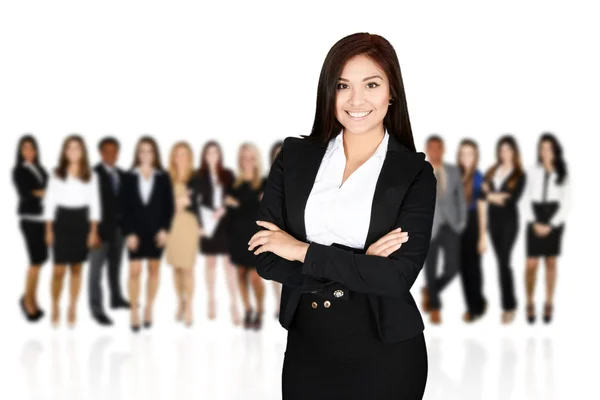 Equipe de negócios no trabalho — Fotografia de Stock