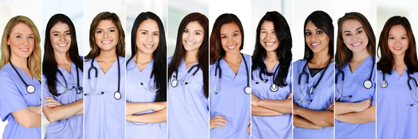 Nurses In Hospital — Stock Photo, Image