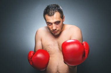 Komik dayak yemiş boksör