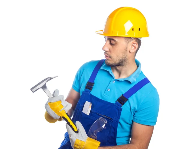 Builder - Construction Worker — Stock Photo, Image