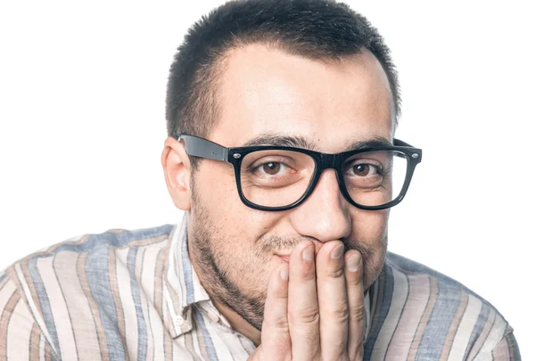 Laughing young man — Stock Photo, Image