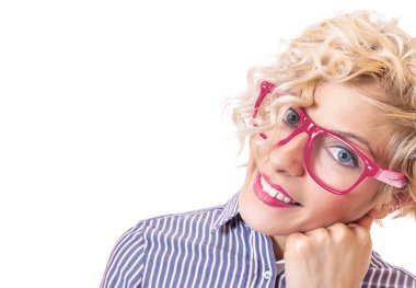 genç kadın, stüdyo vurdu