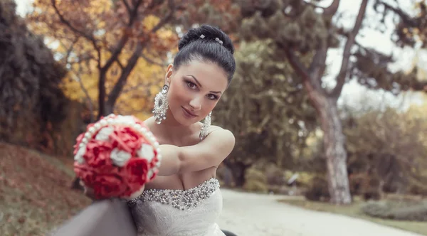 Beautiful bride — Stock Photo, Image