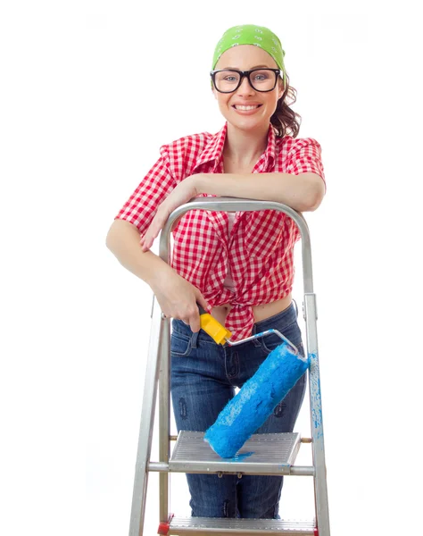Worker woman — Stock Photo, Image