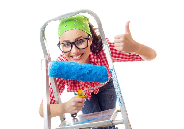 Worker woman — Stock Photo, Image