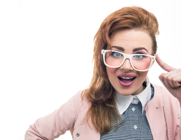 Şık bir genç kız portresi 