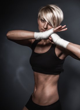 Sportif atletik kadın