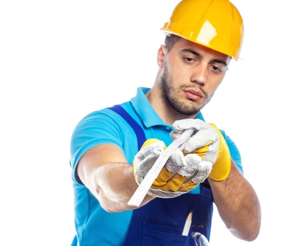 Builder - Construction Worker — Stock Photo, Image