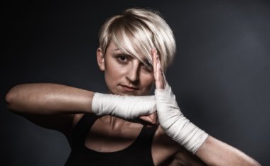 Sportif atletik kadın