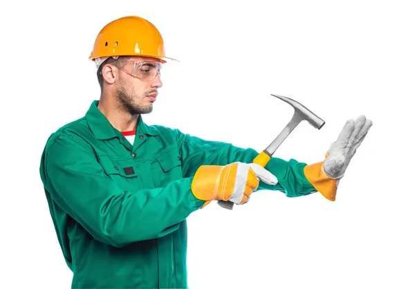 Builder - Construction Worker — Stock Photo, Image