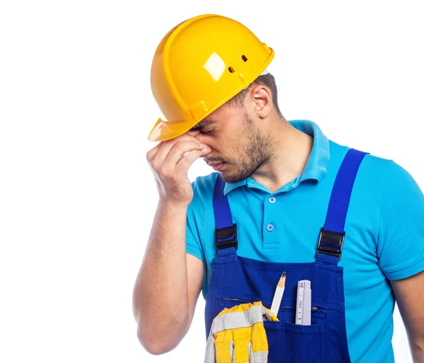 Builder - Construction Worker — Stock Photo, Image