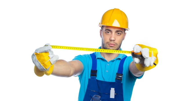 Builder - Construction Worker — Stock Photo, Image