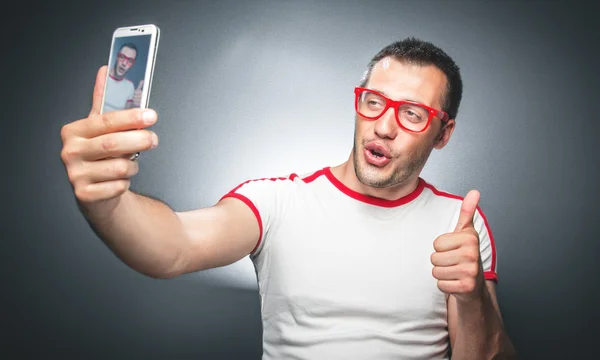 Selfie... — Fotografia de Stock