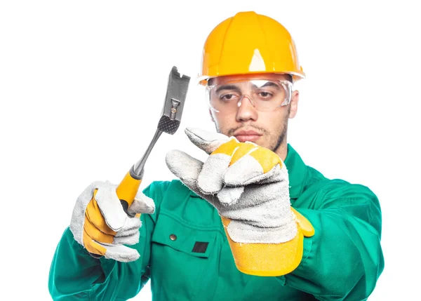 Builder - Construction Worker — Stock Photo, Image