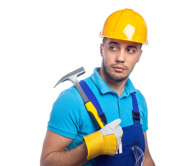 Builder - Construction Worker — Stock Photo, Image