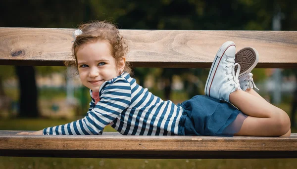 Bambina. — Foto Stock