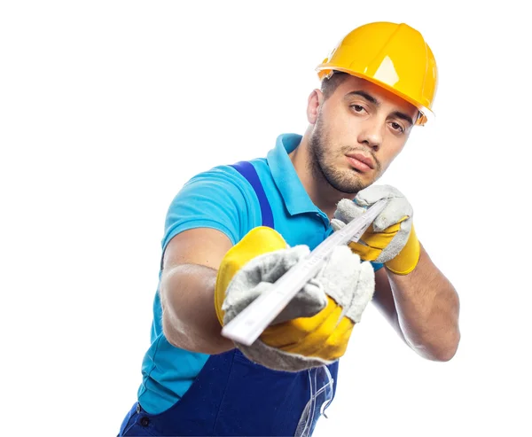 Builder - Construction Worker — Stock Photo, Image