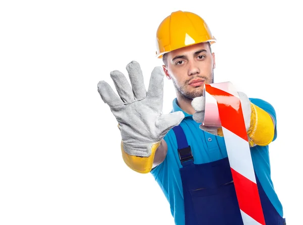 Builder - Construction Worker — Stock Photo, Image