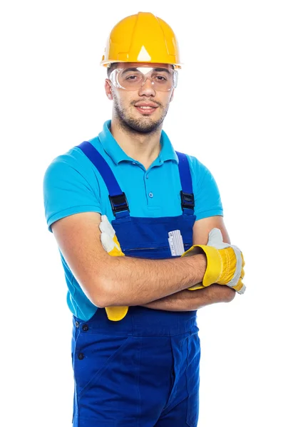 Builder - byggnadsarbetare — Stockfoto