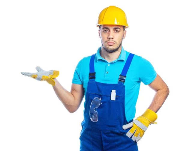Builder - byggnadsarbetare — Stockfoto