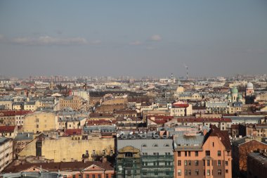 Saint Petersburg. Çatılar.