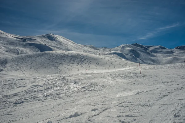 山脉从福米加尔冬季度假胜地. — 图库照片