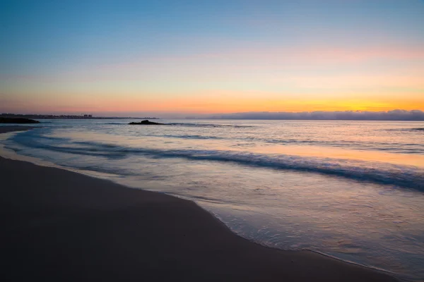 Sea sunset in Torrevieja beach. — Stock Photo, Image