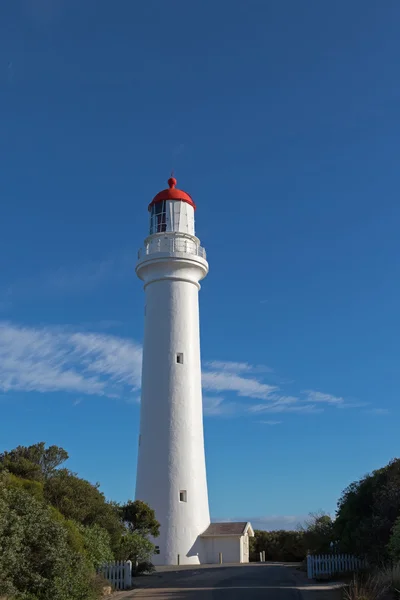 Split Point Leuchtturm in der Luftbucht, große Meeresstraße in Australien — Stockfoto