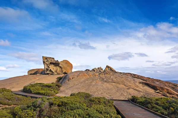 显著的岩石，天然岩石形成南澳大利亚弗林德斯大通 — 图库照片