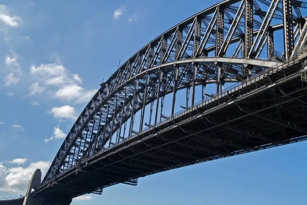 Widok z Sydney Harbour Bridge w Sydney, Australia — Zdjęcie stockowe