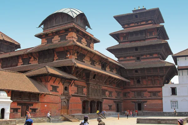 Kathmandu Tower in the Durbar Square, Nepal — Stock Photo, Image