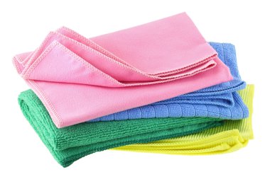 Farklı mikro fiber temizlik bezi