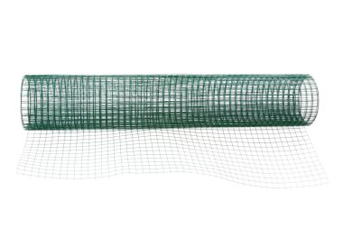 Net ile yeşil Pvc kaplı metal