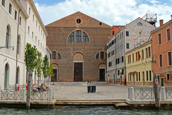Igreja de San Lorenzo di Venezia em Veneza, Itália — Fotografia de Stock