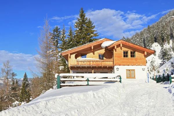 Cabana muntoasă Adlerhorst din Tirol, Austria — Fotografie, imagine de stoc