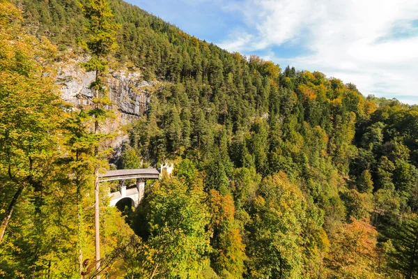 The High Bridge (Die Hohe Bruecke) at St. Georgenberg, Austria — Stock Photo, Image