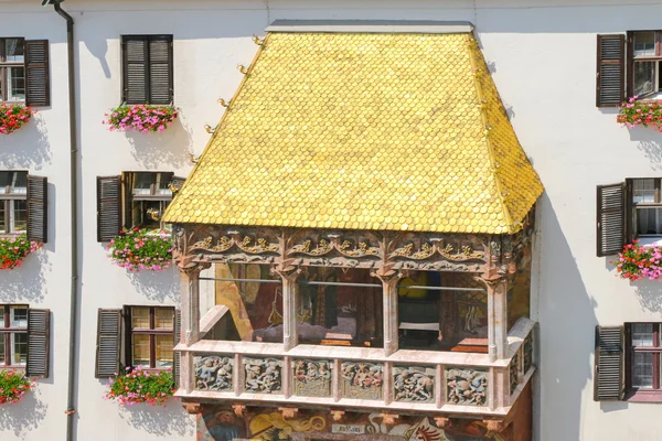 Gouden dak (Goldenes Dachl) in Innsbruck, Oostenrijk — Stockfoto