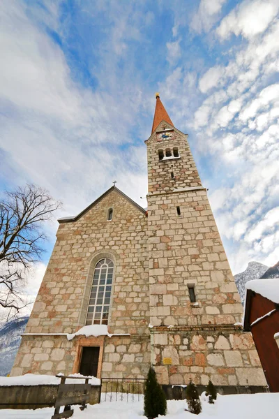 La Chiesa evangelica di Salzkammergut, Hallstatt in Austria — Foto Stock