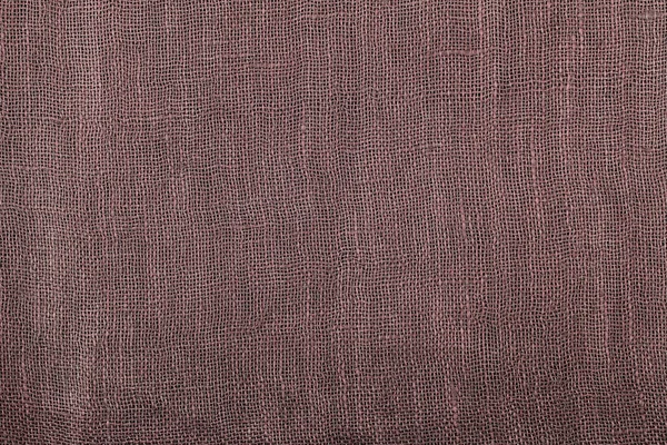 Textura de tela de seda tailandesa en marrón, color marrón — Foto de Stock